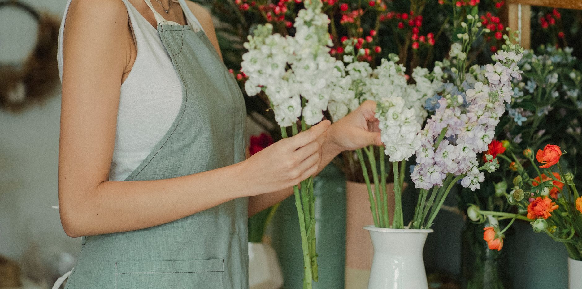 Fleuriste équipe à Lunel